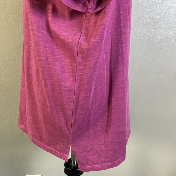 Lauren Conrad Floral Topper Cardigan & Sonoma V-Neck Raspberry Tee Sz L NWOT - Picture 9 of 11